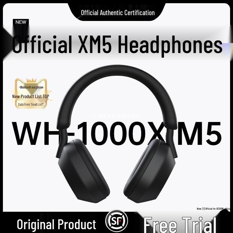 Sony WH1000-XM5 Over-Ear Bluetooth Kabellose Noise Cancelling Kopfhörer (Modell 2024)