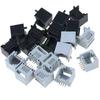 10pcs RJ45 8P8C Network Jack Socket Computer Internet PCB Jack Socket for Networking