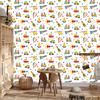 Wallpaper Balloons cars and helicopters for living room and bedroom 50x1000