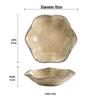 Japanese Lotus Leaf Soy Sauce & Vinegar Seasoning Dish - Small Underglaze Plate for Hot Pot & Barbecue