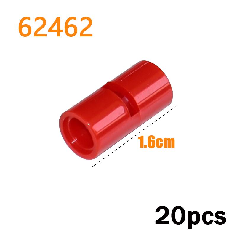Technical MOC Pin Connector Round 2L with Slot and Pin Joiner, DIY Block Brick Parts 62462