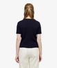 LACOSTE Women'S Cable Short Sleeve Crew Neck Sweater Af590E-56G 166
