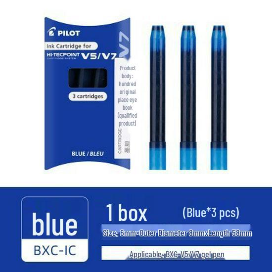 Pilot Student Refillable Gel Rollerball Fountain Pen - BXC-V5 Upgraded Version