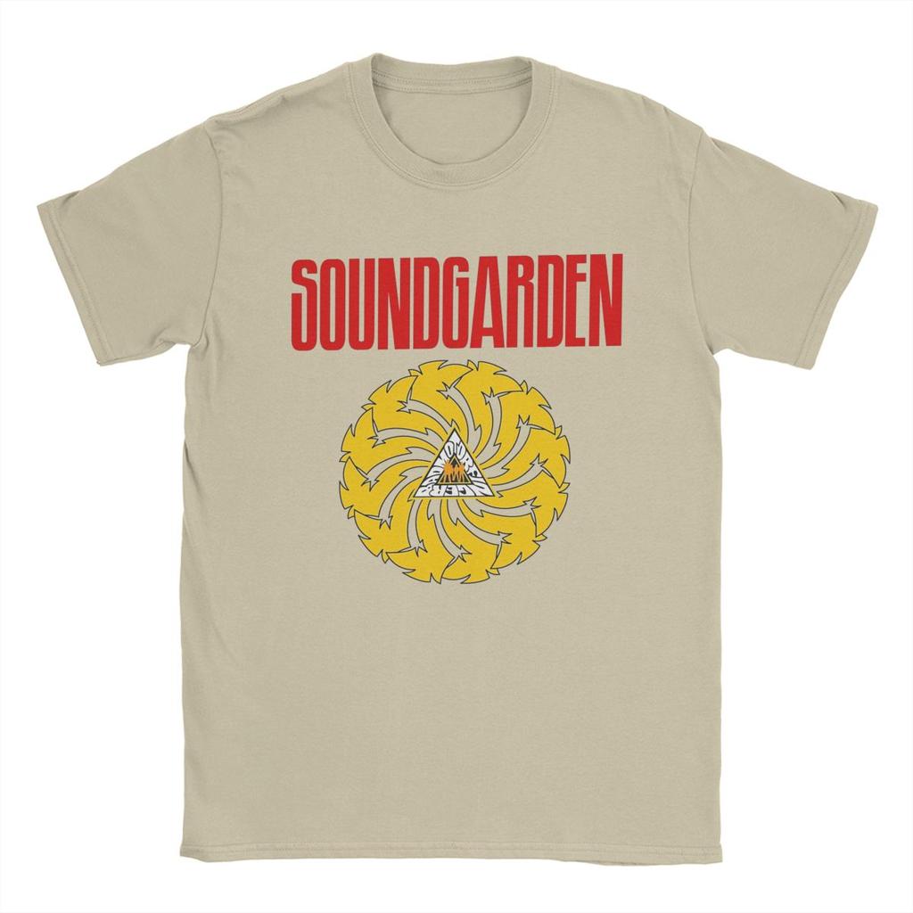 Vtipné pánské tričko Soundgarden Badmotorfinger s kulatým výstřihem z čisté bavlny, trička s krátkým rukávem, topy ve velkých velikostech