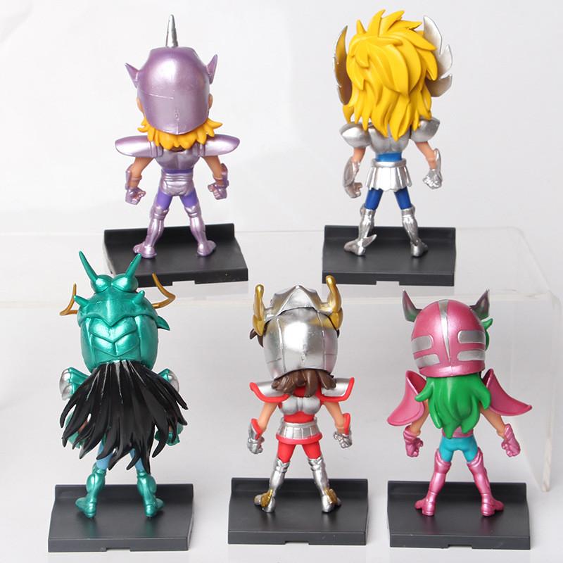 Seiya Saint Delightful Pvc Figurines Collection Of Shiry Hyga Shun And Ikki Enthusiasts For