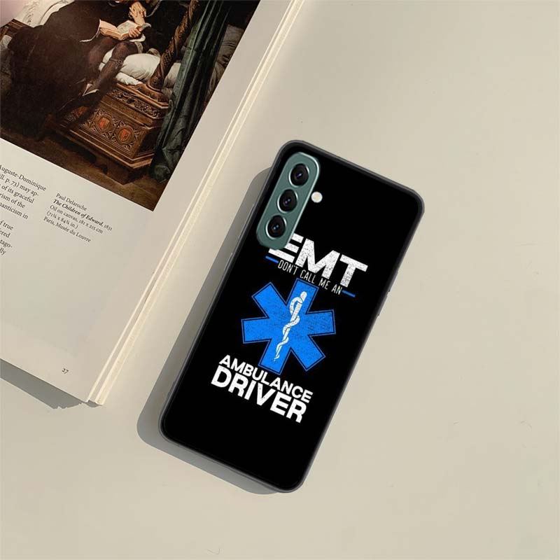 EMT EMS Medical Rescue Phone Case for Samsung A54 A14 A24 A34 A17 A37 A57 A55 A35 A25 A15 A07 A05S A04S A12 A22 A32 A52S A72 Gal