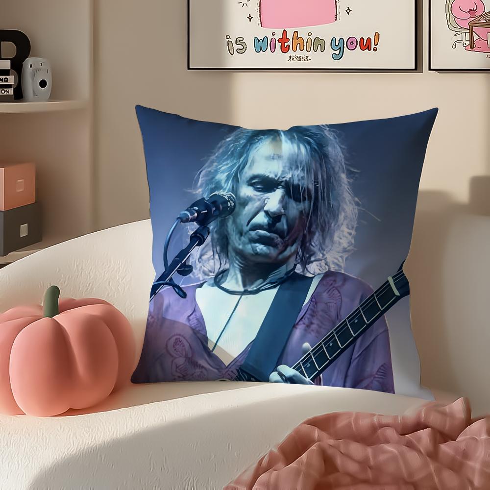 Rebellious Spanish Rock Band EExtremoduro Cushion Cover Pillowcase Short Plush Invisible zipper Room Sofa Cushion Cover