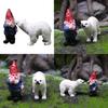 Dwarf And Arctic Bear Resin Garden Decor With Creative Micro Landscape For Events And Gifts