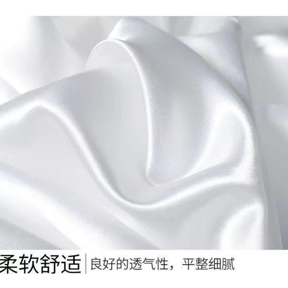 1 Piece Silky Stain Pillowcase Silky Pillowcase Natural Silk Pillowcase Mulberry Silk Pillow Case Standard