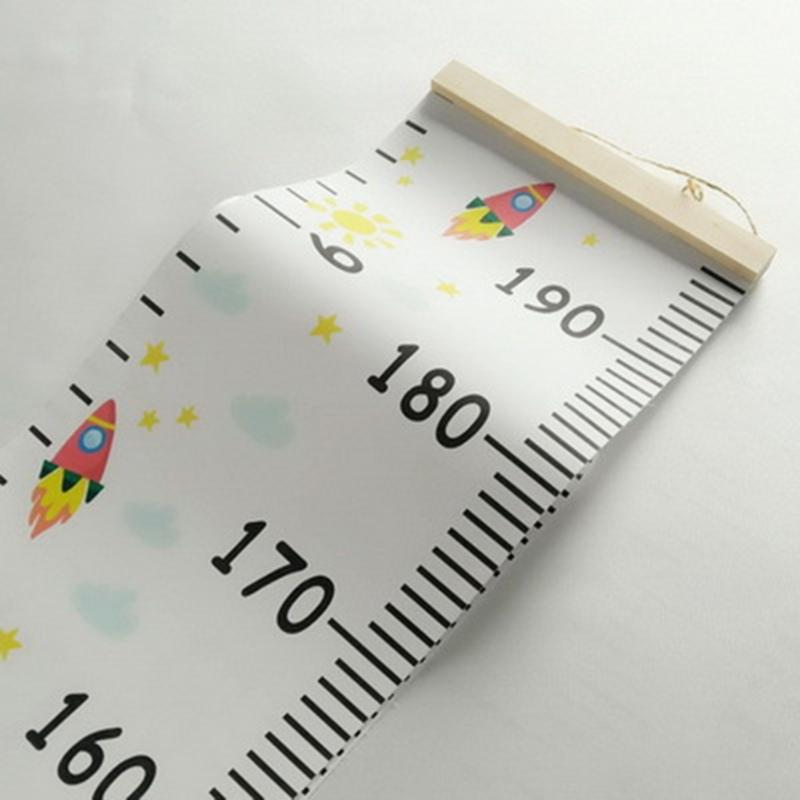 Creative Cartoon Decoration Kids Height Growth Chart Ruler for Kids Wall Meter