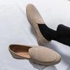 Spring 2025 New Loafers One-pedal Doudou Shoes European and American Foreign Trade 2025 Large Size Men's Shoes