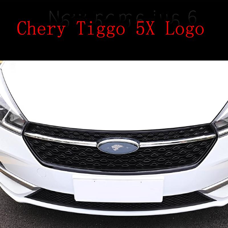 Chery Tiggo 4 Car Head Hood Logo Badge Tiger Decoration Emblem Cover Modification Exterior Accessories Auto Parts