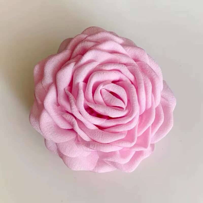 9cm Große Blume Haarspangen Französische Krallenklemme Für Frauen Haarschmuck Koreanisch Hinterkopf Haarklammer Mädchen Geschenke