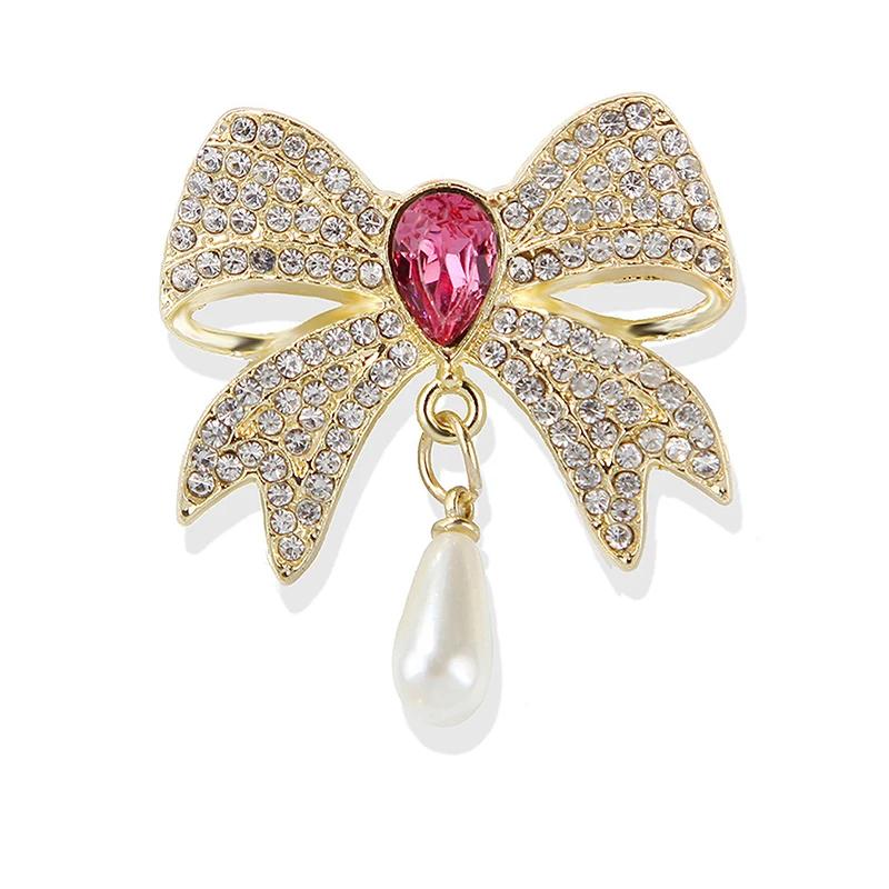 Винтажные Броши-Банты со Стразами Светлая Роскошь Женская Одежда Пальто Ювелирные Аксессуары Подарки