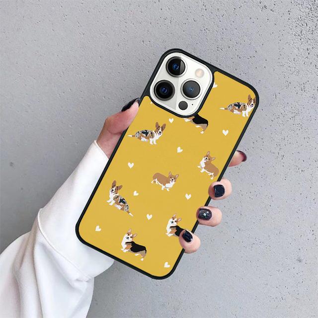 Corgi Welsh Corgi Dog Phone Case Cover For iPhone 17 Air 15 16 14 13 12 Pro Max 11 Pro Max Plus Coque Shell