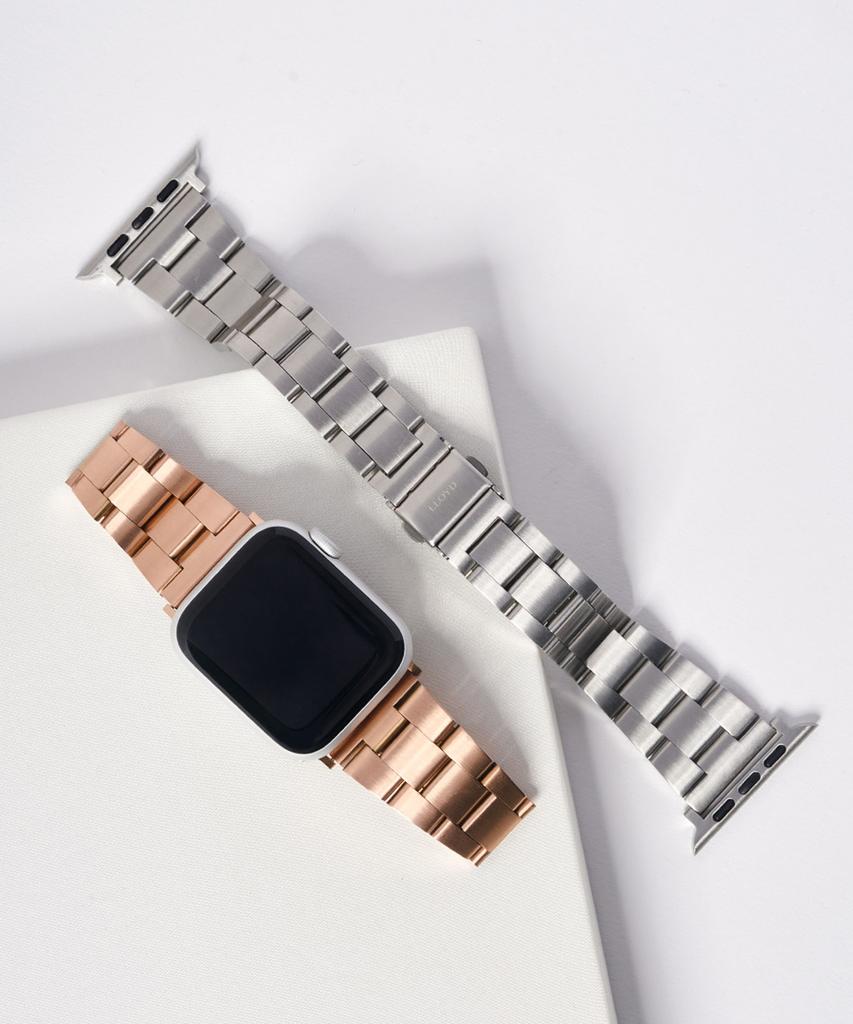 Loideu [Apple Watch 38-41Mm Compatible] Slim Fit Stainless Steel Strap Ll2T22503P