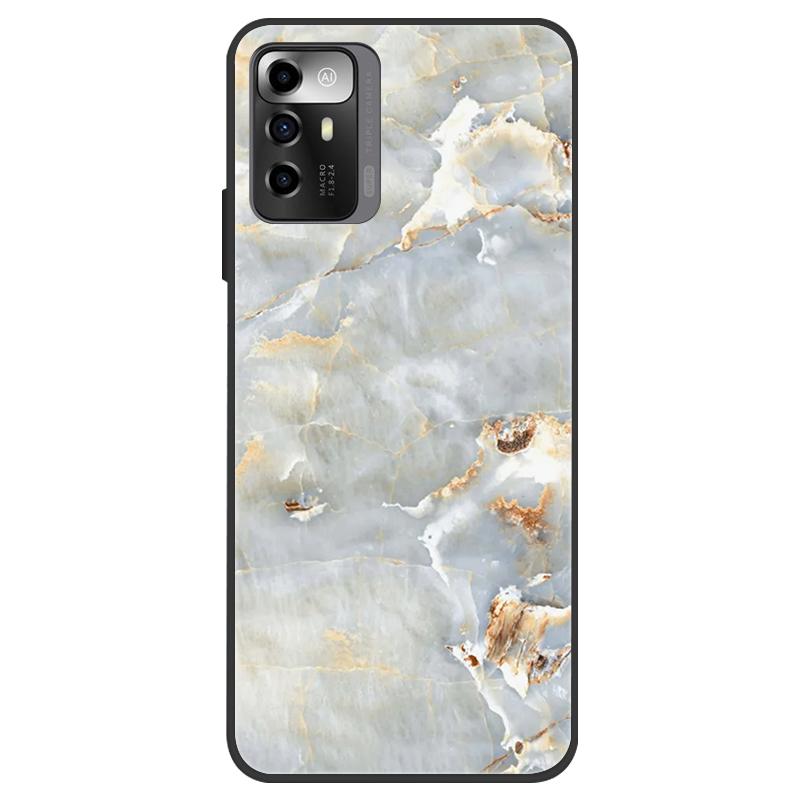 Etui na ZTE Blade A72 5G Marmurkowe Silikonowe Miękkie Odporne na Wstrząsy TPU Tylna Pokrywa dla ZTE A72 5G A 72 Etui 7540N Funda Shockproof Coque