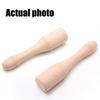 Ergonomic Beechwood Solid Round Hammer With Natural Finish For Woodworking Kitchen Cooking Carpentry Tasks DIY Projects
