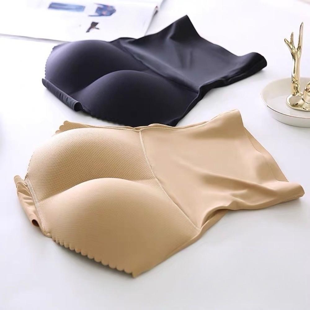 High-waisted Fake Butt Pad Body Shaper Seamless Girdle Underwear Enhancer Hip Pants  Female