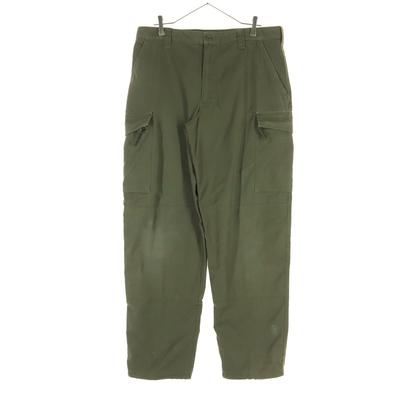 Calças Cargo Militares Ripstop do Exército Austríaco Cáqui Masculinas Usadas
