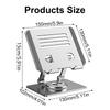 Foldable Tablets Bracket Stand Portable Laptop Bracket Heat Dissipation 360 Degree Rotatable Adjustable Stand for Laptop