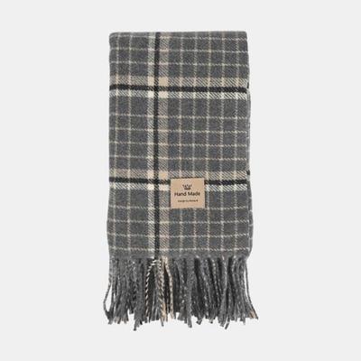 Square Check Long Muffler Winter Couple Scarf SNM064