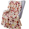 Maple Leaf Printed Pattern Blanket Flannel Soft Comfortable Home Blanket Blanket Men'S And Women'S Birthday Holiday Gifts