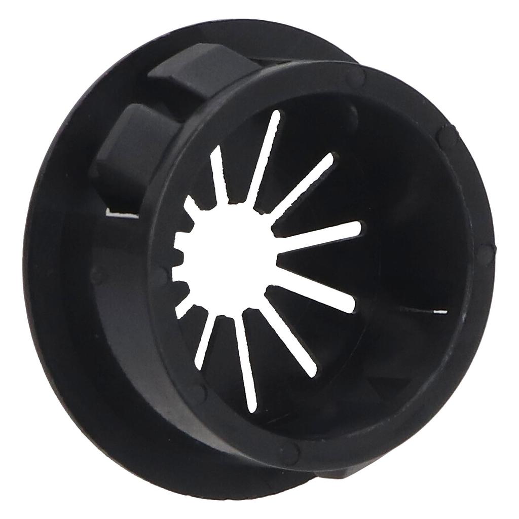 200Pcs Cable Grommets Stable Fixation Fire Resistant Pa66 Insulated Buckle Type Cord Wire Hole Cover Black Inner Hole