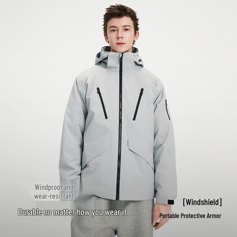 NVG·YOUNG Men's 3-in-1 Windproof Jacket