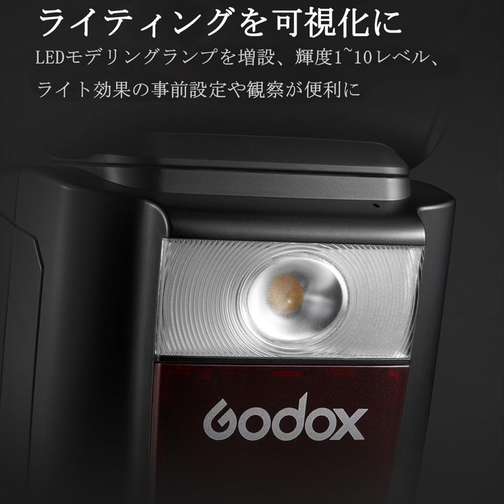 Godox Camera Speedlight for Nikon TTL Guide Number LED Modeling Lamp V860III-N Flash, Strobe, Cameras, 2.4G, 60, HSS1/8000s, [Authorized Retailer]