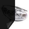 40cm Auto Scheinwerfer Rücklicht Rauchschwarz PVC Folien Tönung Scheinwerfer Rücklicht Wrap Abdeckung Aufkleber für Motorrad Auto Zubehör