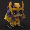 Building Block Saint Scorpio Brickhead Small Particle Assembling Toy