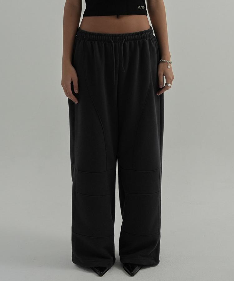 Bunteu 2Way Sweat Pants (Charcoal)