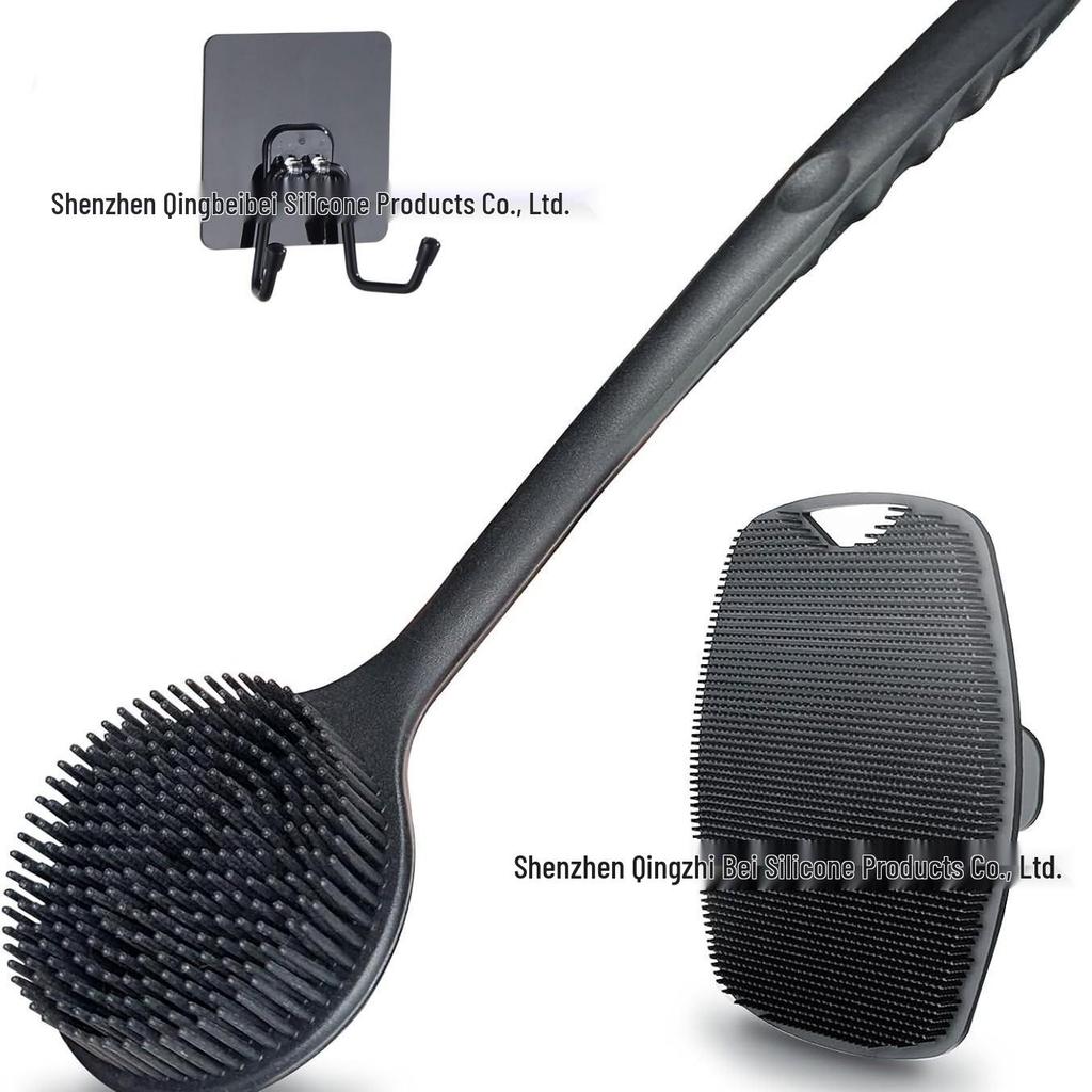Upgraded Silicone Exfoliating Bath & Scalp Scrubber