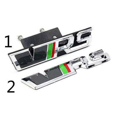 High Quality VRS RS Front Grill Emblem Sticker Auto Badge for MK2 Rapid Spaceback Superb Yeti Roomster