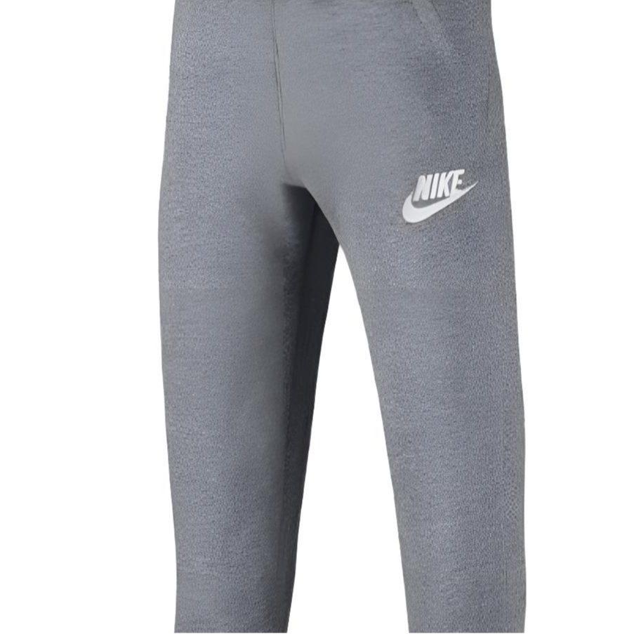 Nike Knitted Sweatpants Elastic Solid Color Fleece Lined Pants Kids' AJ6446-091