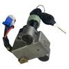Motorcycle Scooter ATV Ignition Switches Assembly with 2 Keys and Wire Harness, Metal Mounting Body for Daily Repair