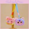 Cat Cute Head Plush Keychain Toy Children Backpack Decoration Gifts Festival