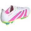 Adidas PREDATOR LEAGUE Slip Resistant Abrasion Resistant Soccer Shoes Men's White Pink ID3773