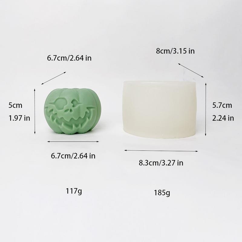 Pumpkin Silicone Mold 3D Pumpkin Epoxy Resin Casting Art Craft Silicone Mold Aesthetic Desk Decor Home Party Decorations Resin