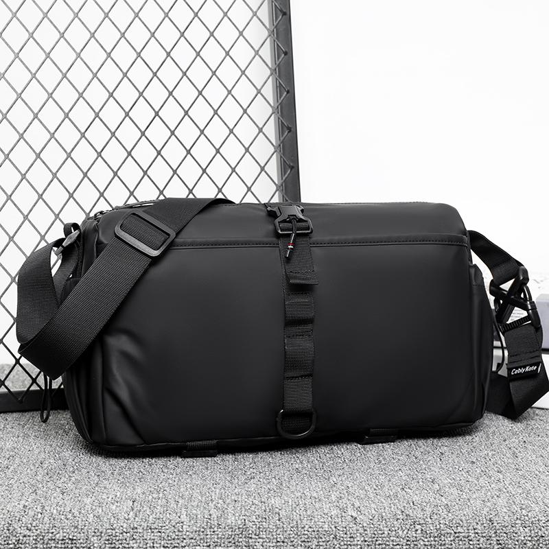Men's Short-distance Travel Messenger Bag Business Large Capacity Messenger Bag Waterproof Shoulder Bag