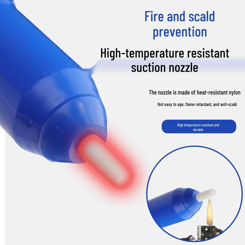 Large Desoldering Pump for Efficient Solder Residue Removal - Manual Vacuum Solder Sucker Extractor