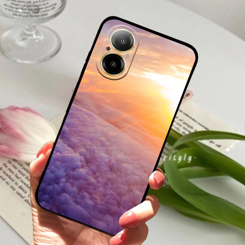 Para Capa Realme C67 animal Silicone TPU Macio Capas Traseiras Para Realme C 67 C67 4G Capa Protetora Desenho Animado Capa RealmeC67 Concha