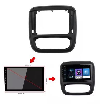 9 Inch For Renault Trafic for Opel Vivaro 2015 Car DVD Frame Audio Adaptor Dash Trim Kit Facia Panel Radio Player