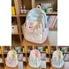 Nylon Girls School Backpack With Breathable Straps For Middle School Students