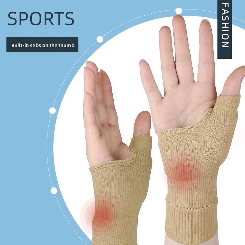 Neue Handgelenkstützen, Sport-Druckhandschuhe, Handgelenkstütze Training, Basketball Fitness, Atmungsaktiv, Schweißabsorbierend und Handflächenschonend