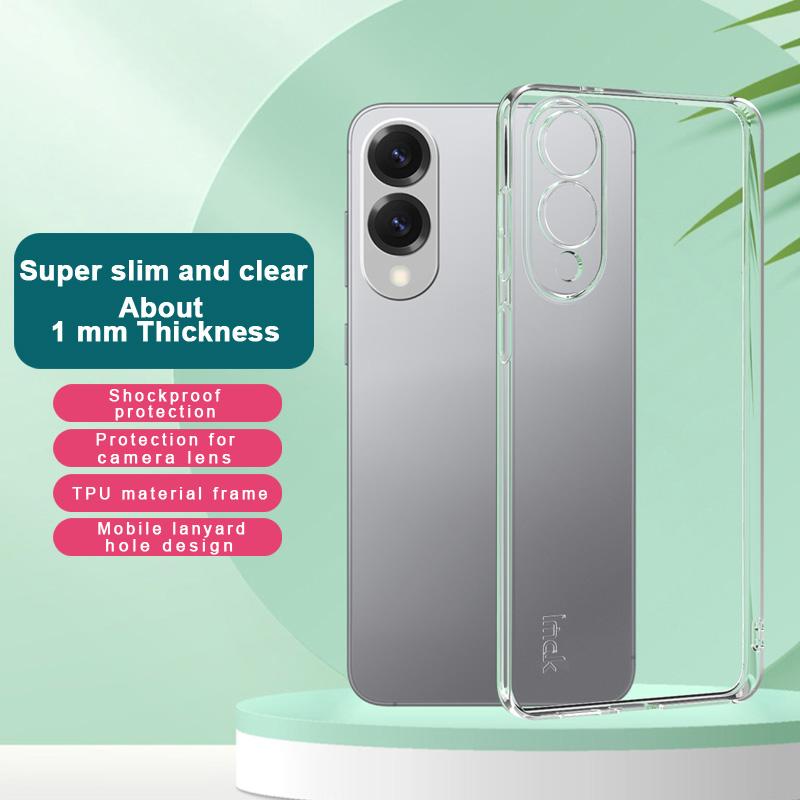 For Samsung Galaxy S25 Edge 5G Phone Case IMAK Soft Slim Case UX-5 Series