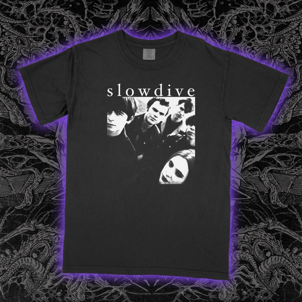 Slowdive Souvlaki T-Shirt Vintage Shoegaze Band Graphic Tee Dream Pop Unisex Tee