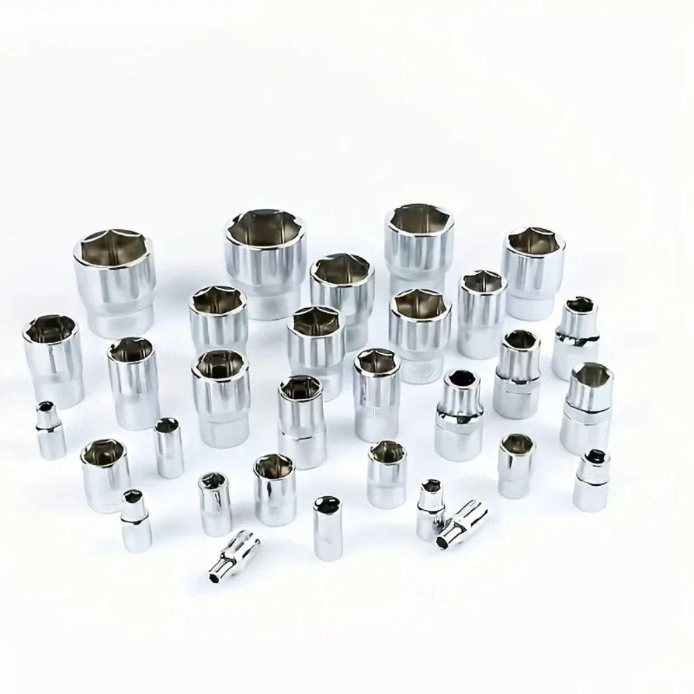 Anti-slip Ratchet Wrench Set Wear-resistant Screwdriver Socket Nut Set Automotive Repair