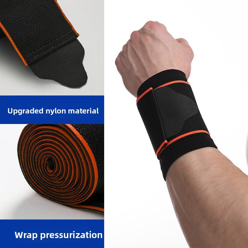Sports Bracer Men's Fitness Bracer Basketball Weightlifting Wrist Bracer Joint Cover Pressurized Fixed Bracer Tendon Sheath Sheath